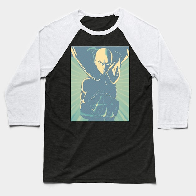 saitama Baseball T-Shirt by DinoZard